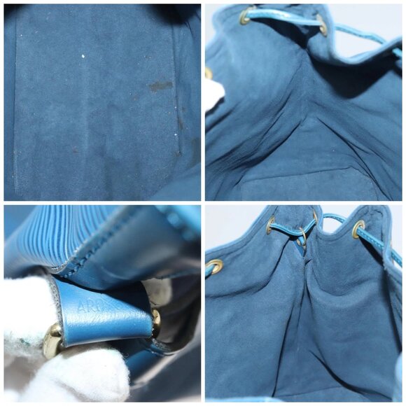 LOUIS VUITTON Epi Noe Shoulder Bag Toledo Blue - Picture 15 of 16